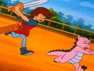 Still from Would be Dragon Slayer