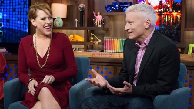 Still from Anderson Cooper & Molly Ringwald