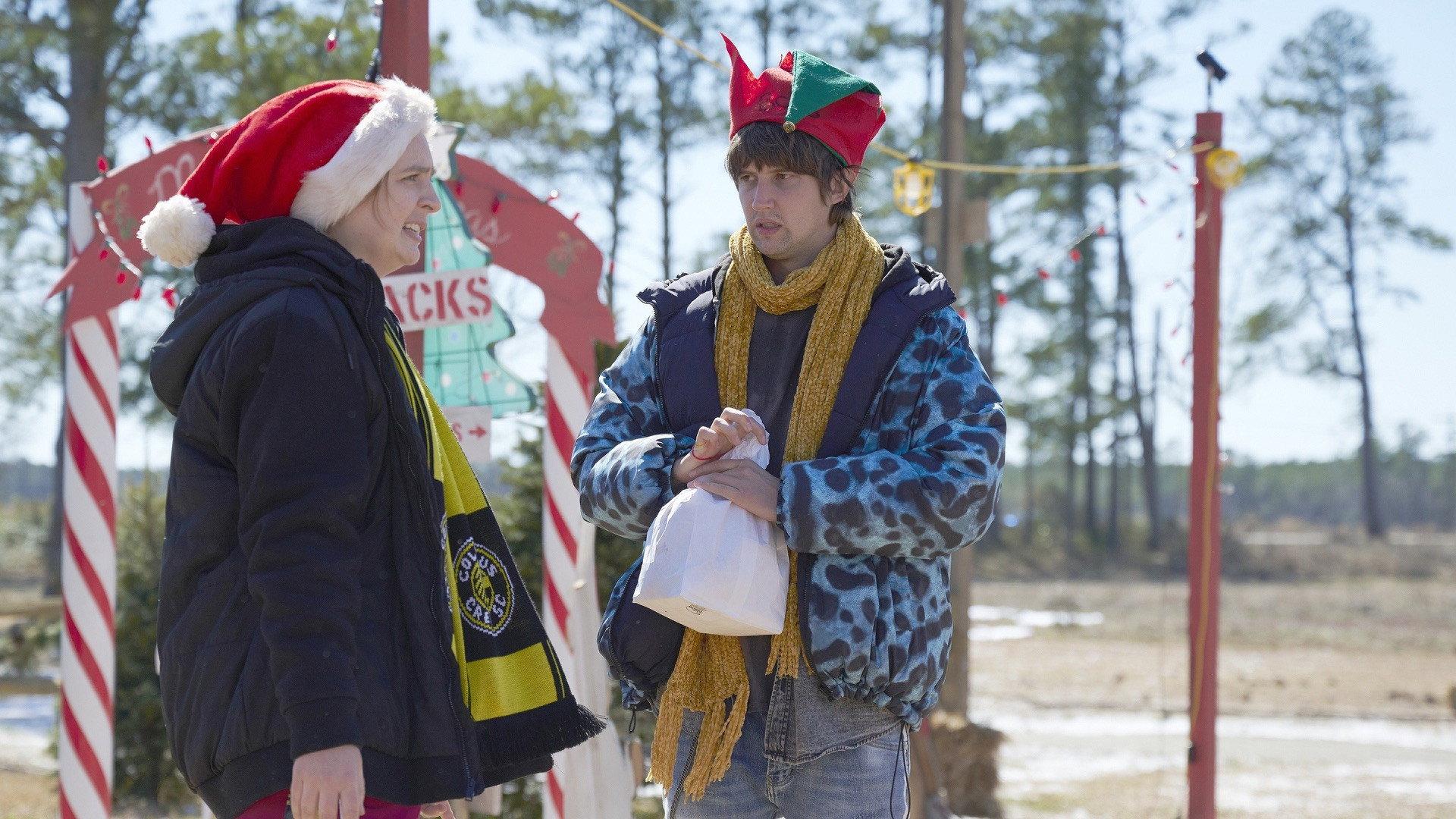 Still from Merry Flatchmas