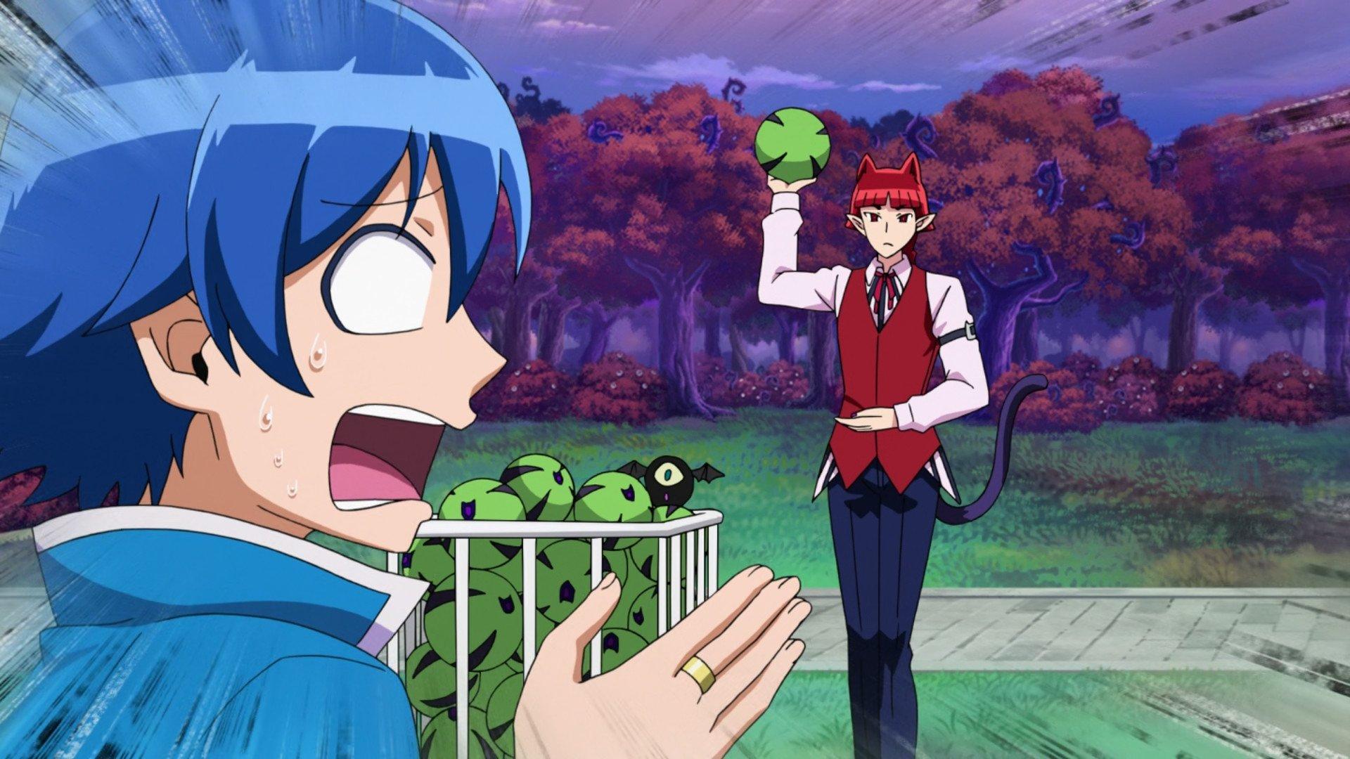 Still from Iruma's Decision and Hard Work
