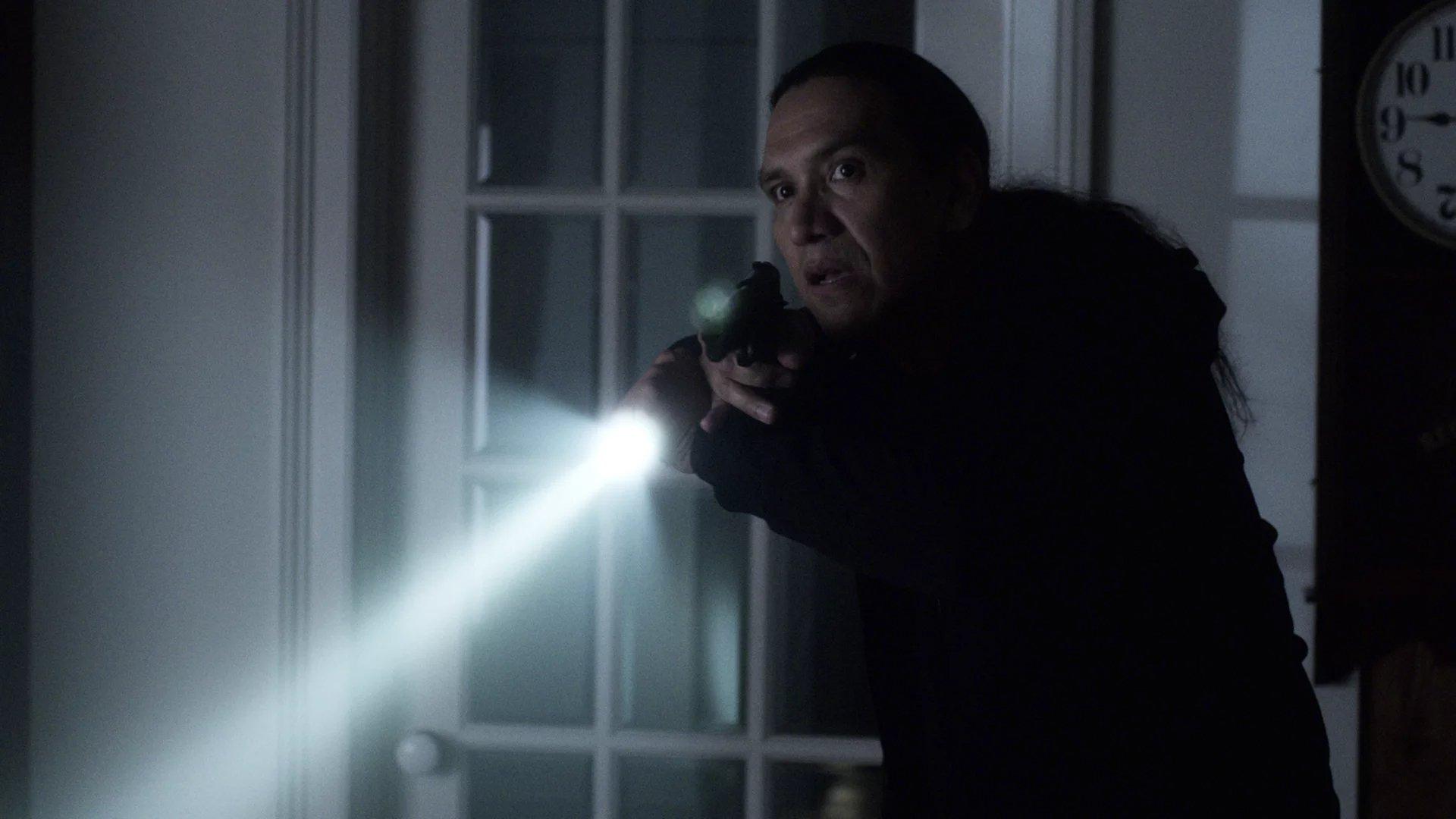 Still from The Night Is Darkening Round Me