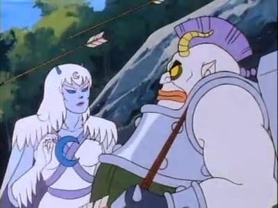 Still from The Mask of Gorgon
