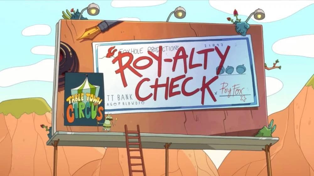 Still from Roy-alty Check
