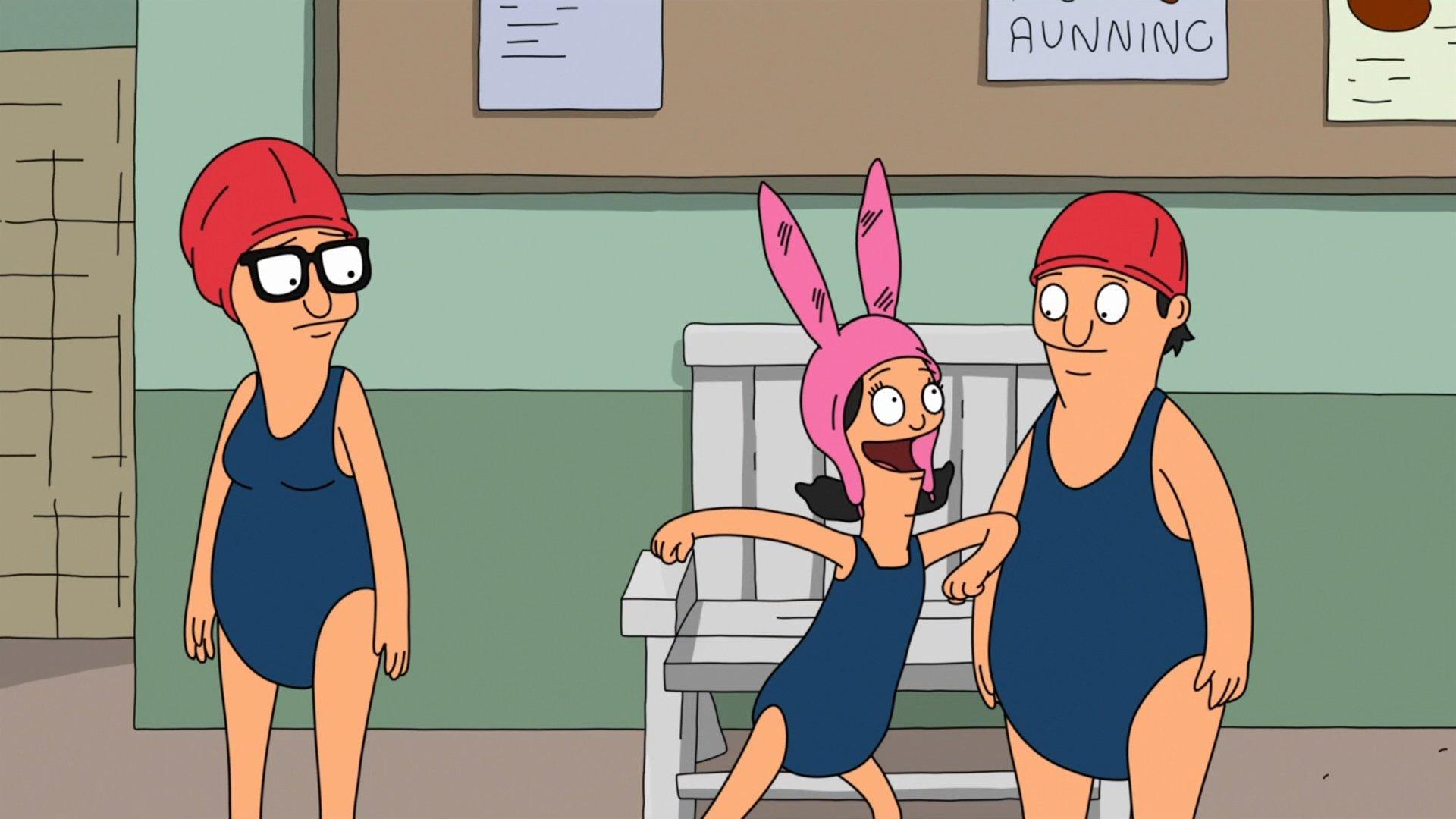 Still from Synchronized Swimming