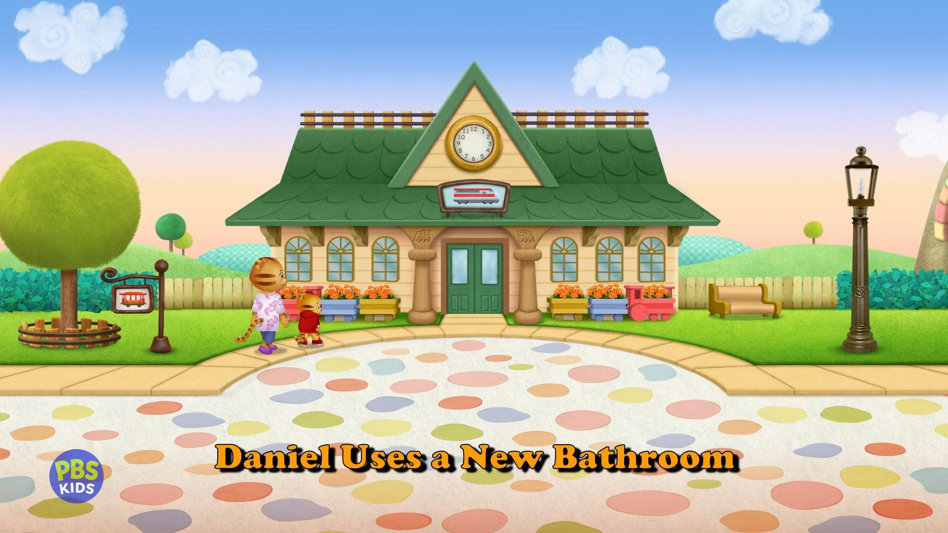 Still from Daniel Uses a New Bathroom