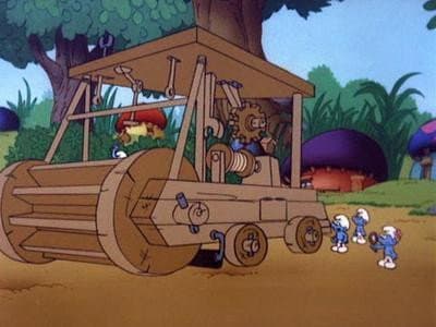 Still from The Smurfomatic Smurfolator