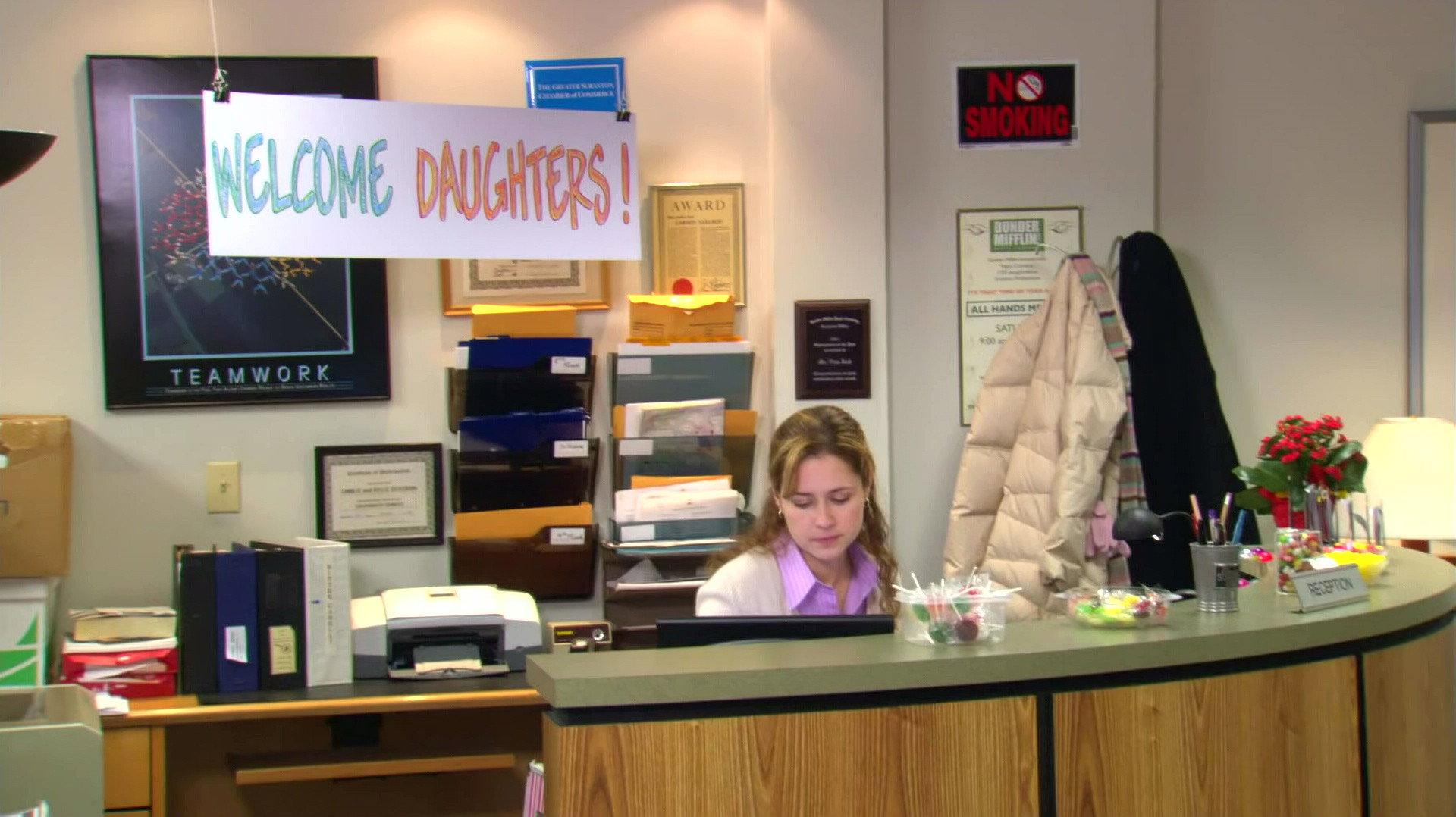 Still from Take Your Daughter to Work Day