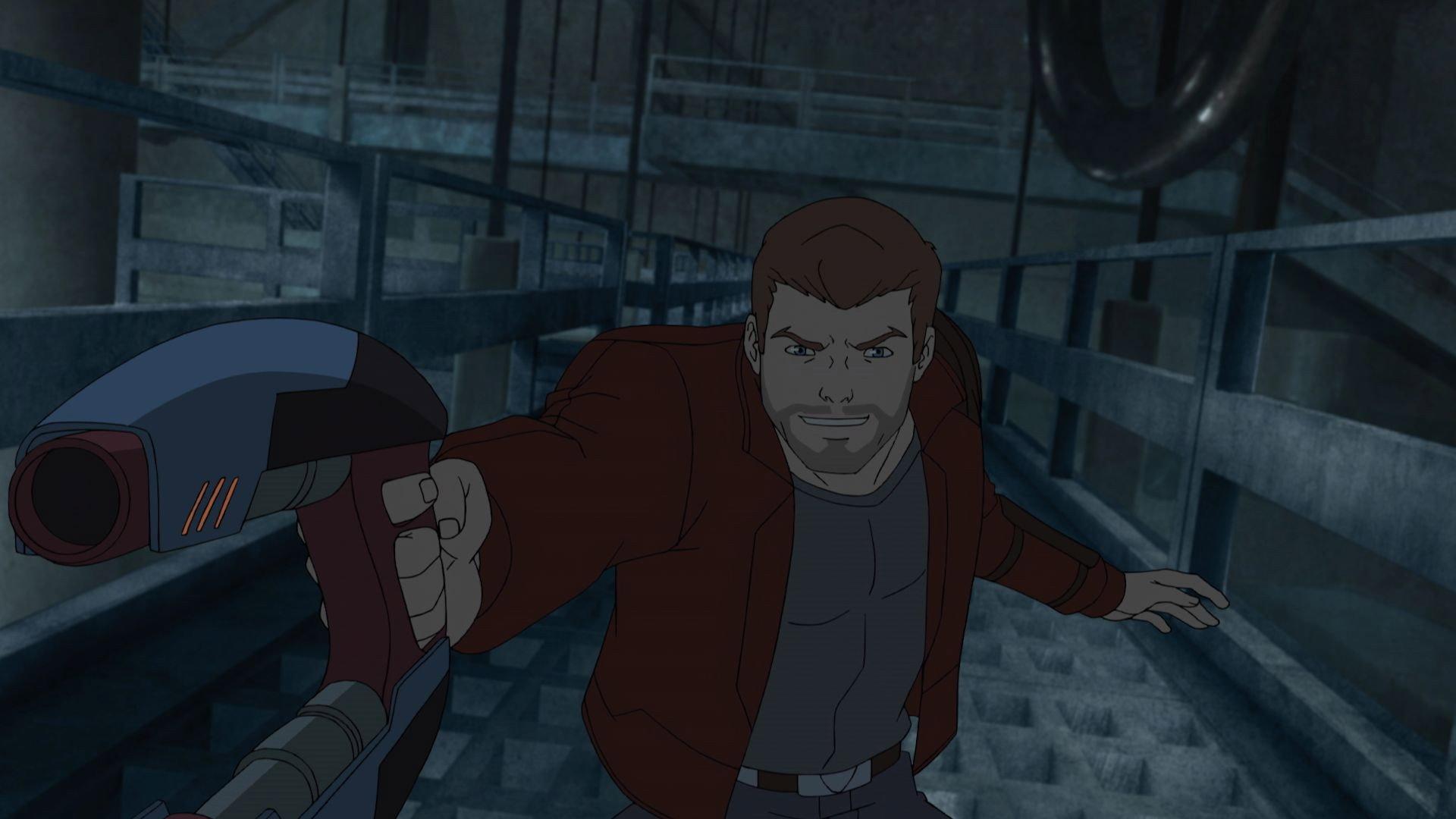 Still from Star-Lord vs. Modok!