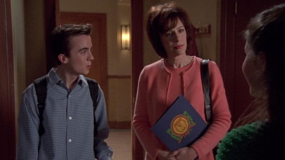 Still from Malcolm Visits College