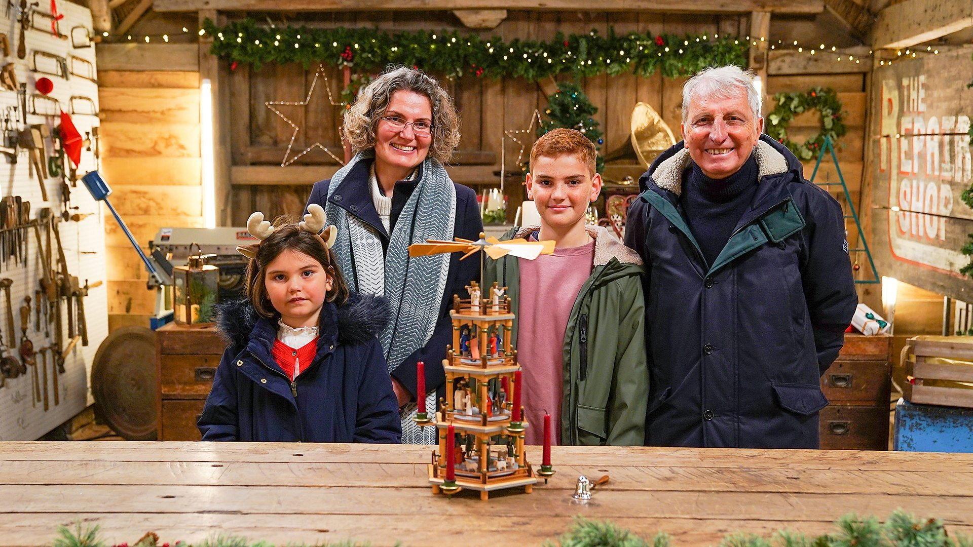 Still from The Repair Shop at Christmas (2021)