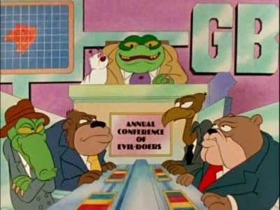 Still from Danger Mouse Saves the World... ...Again