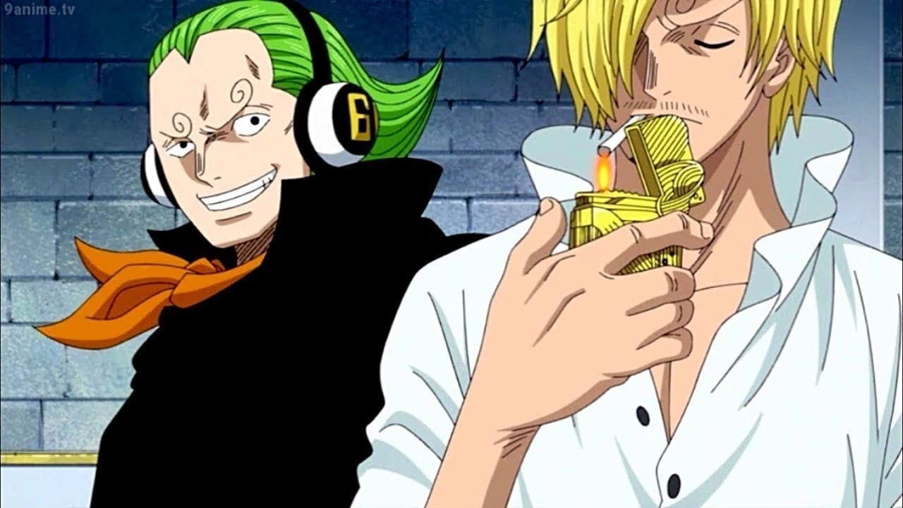 Still from A Battle Between Father and Son! Judge vs. Sanji!