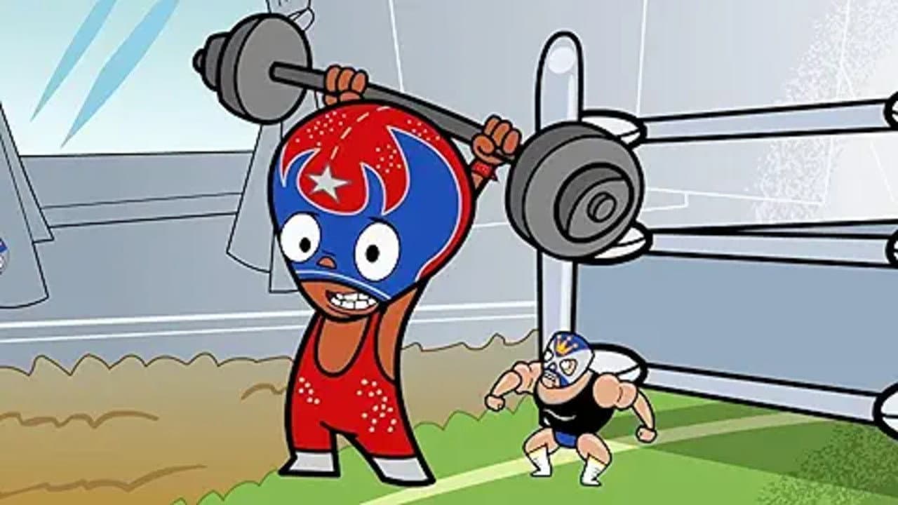 Still from Flea's Personal Demons / Virtual Luchadores