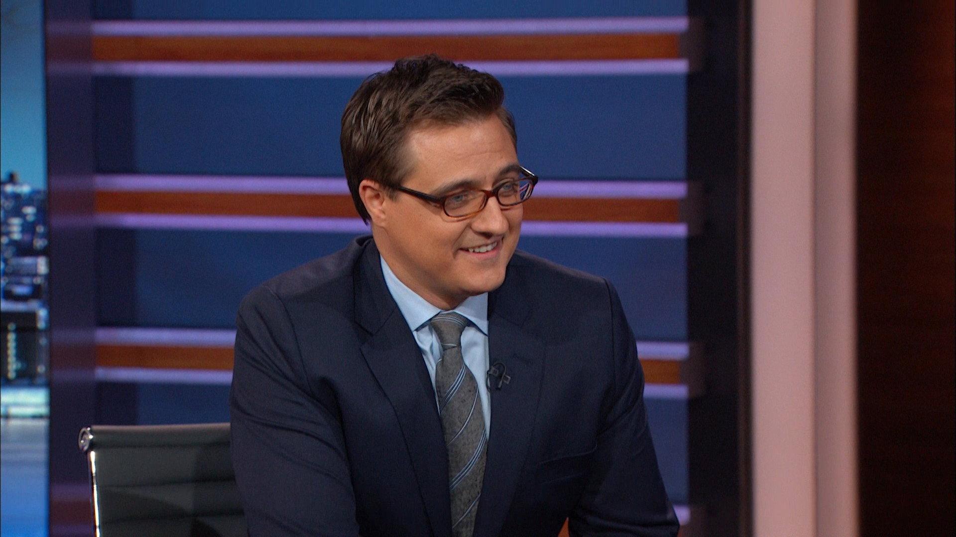 Still from Chris Hayes