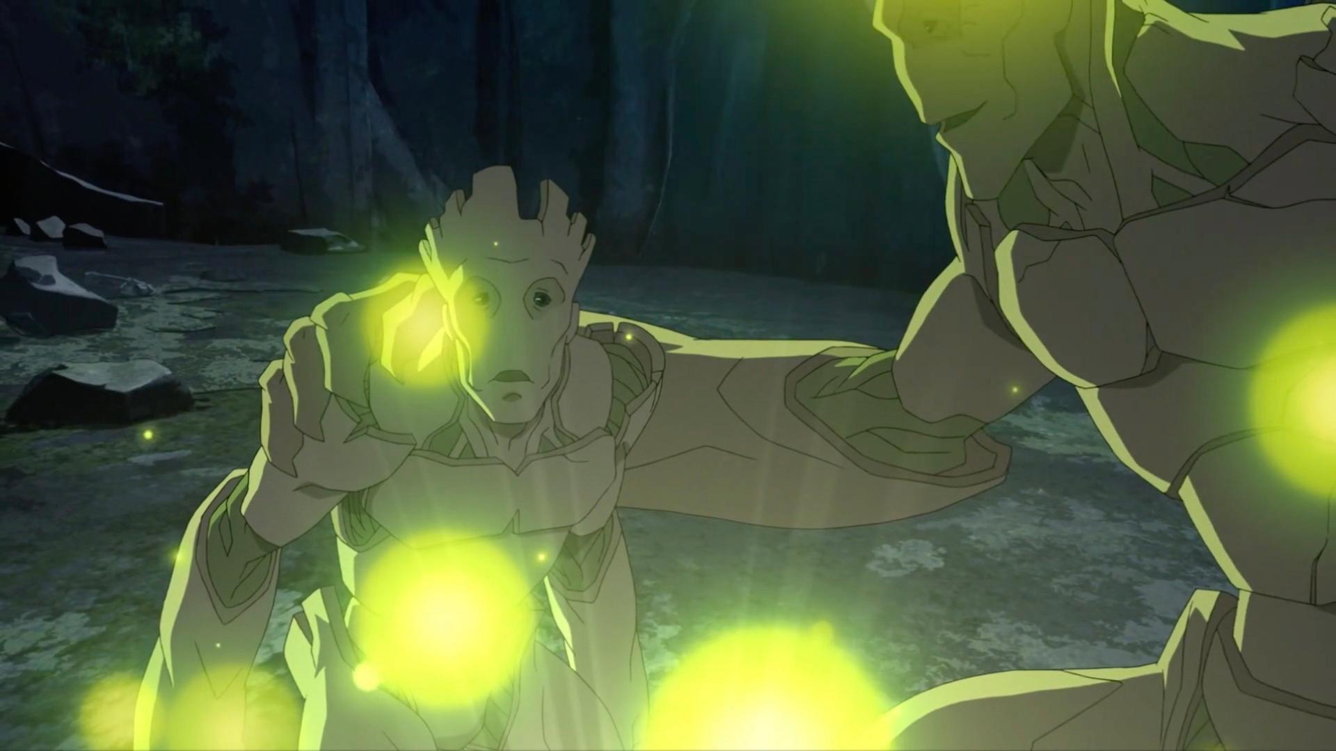 Still from Origins: Groot: Part 1