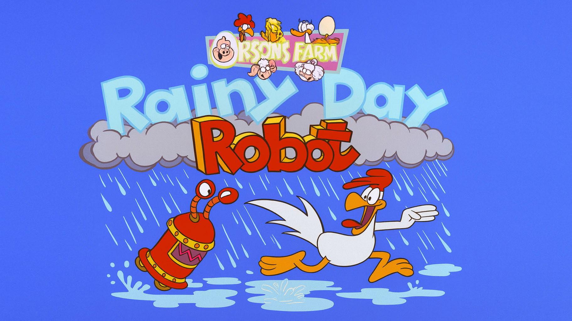 Still from Rainy Day Robot
