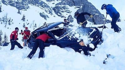 Still from Avalanche: Making a Deadly Snowstorm