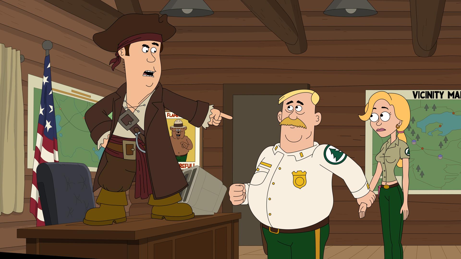Still from Steve the Fearless Pilot