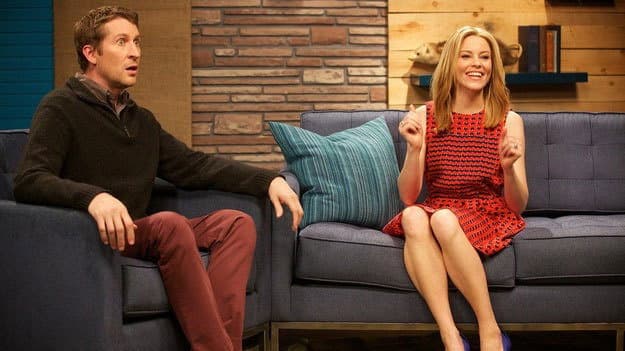 Still from Elizabeth Banks Wears a Red Dress