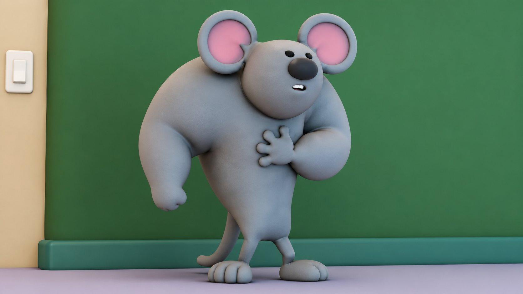 Still from Muscle Mouse