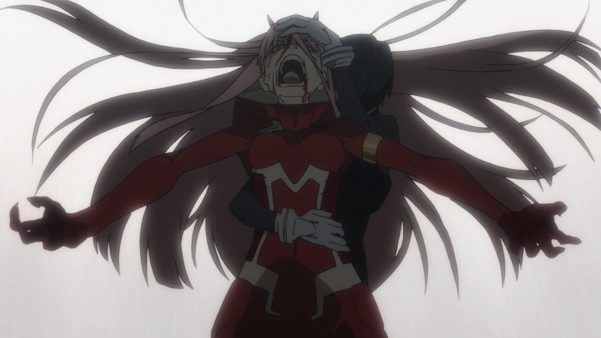 Still from DARLING in the FRANXX