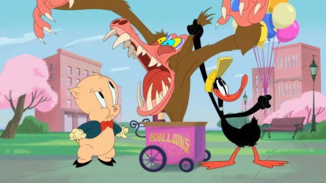 Still from Balloon Salesman: Baboon