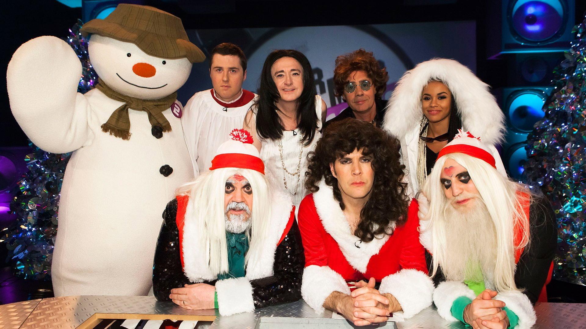 Still from Louis Walsh, Glen Matlock, Lloyd Langford and Melissa Steel