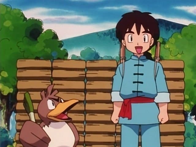 Still from A Farfetch'd Tale