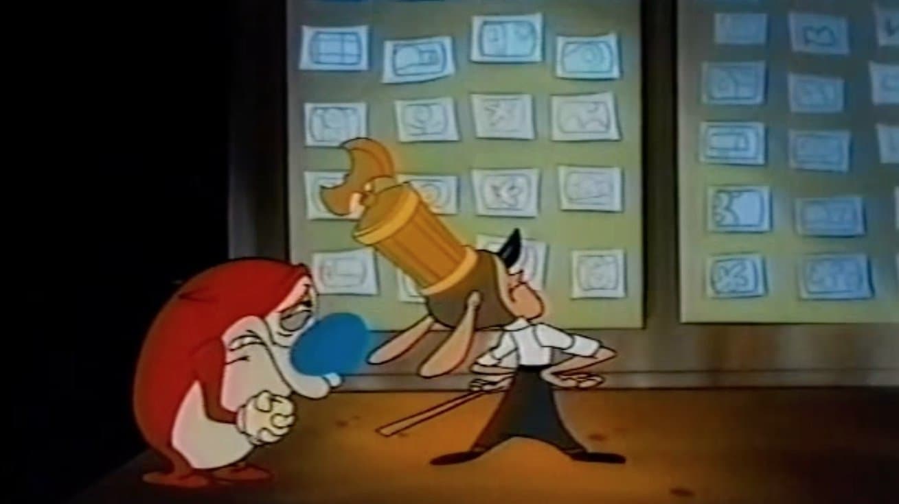 Still from Stimpy's Cartoon Show