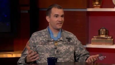 Still from Staff Sgt. Salvatore Giunta