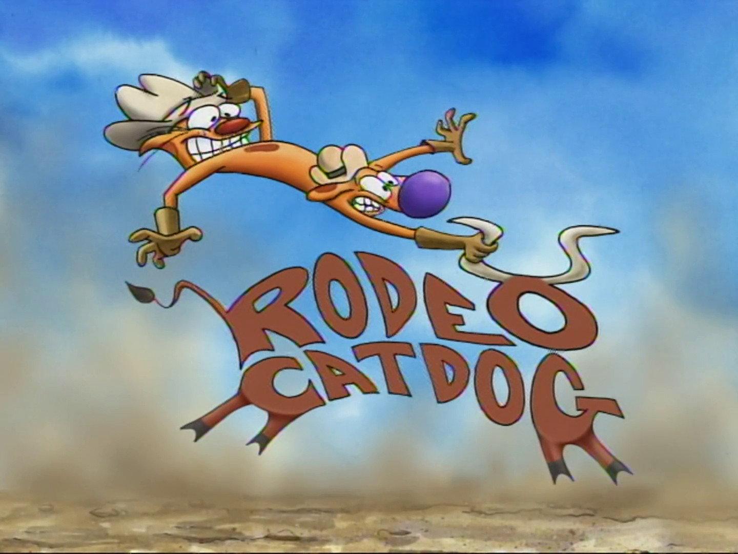 Still from Rodeo CatDog
