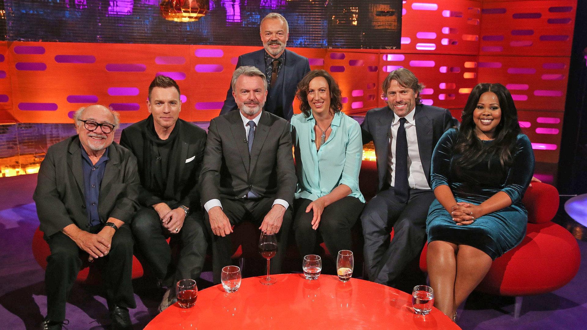 Still from Ewan McGregor, Danny DeVito, Miranda Hart, Sam Neill, John Bishop, Amber Riley