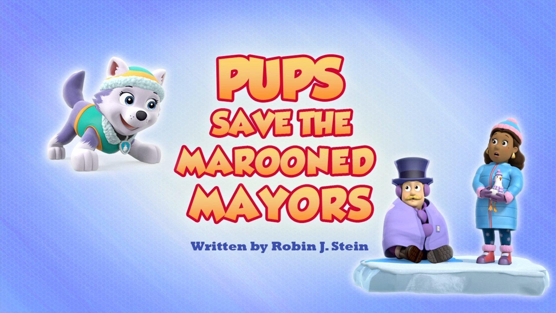 Still from Pups Save the Marooned Mayors