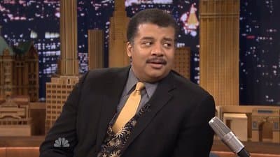 Still from Mike Myers, Neil deGrasse Tyson, Damon Albarn