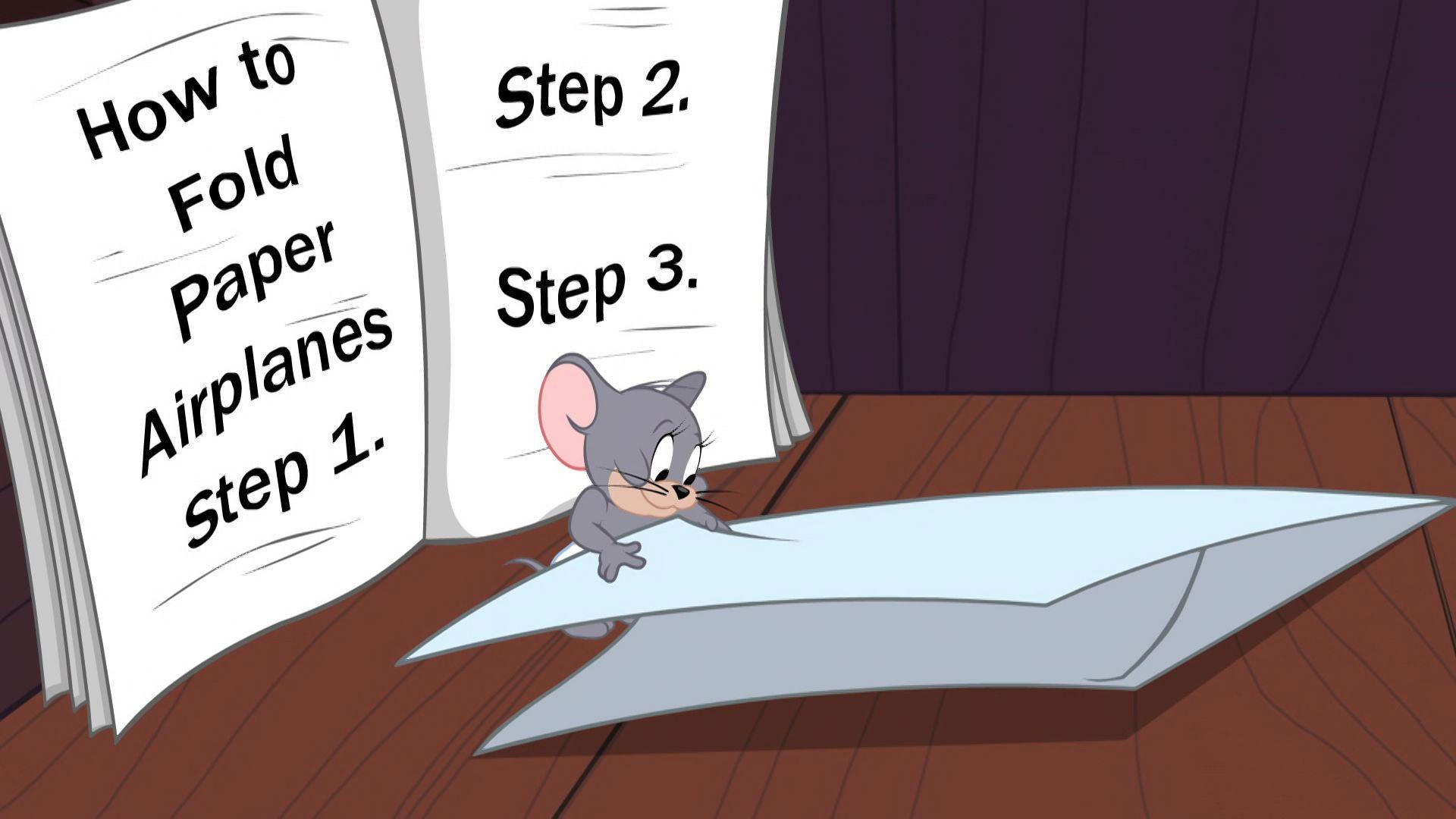 Still from The Paper Airplane Chase