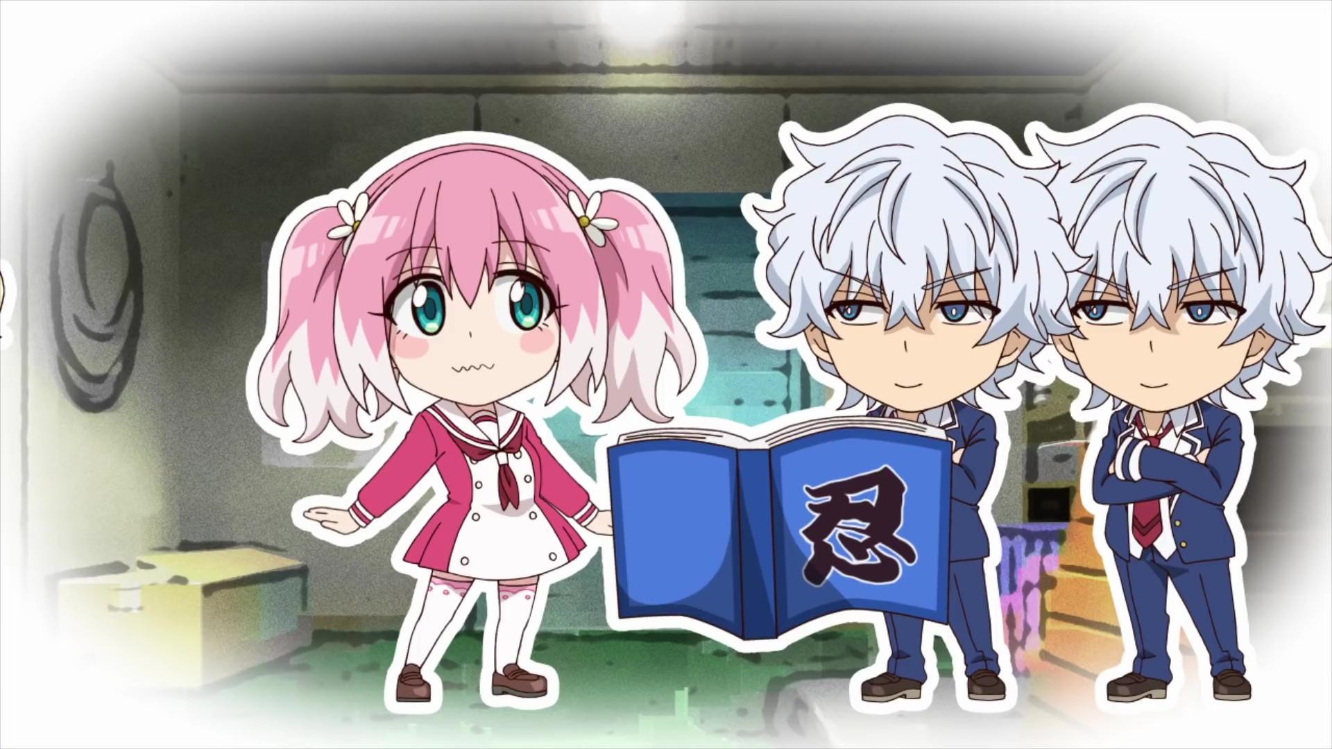 Still from Mini Anime 8: Ninjutsu