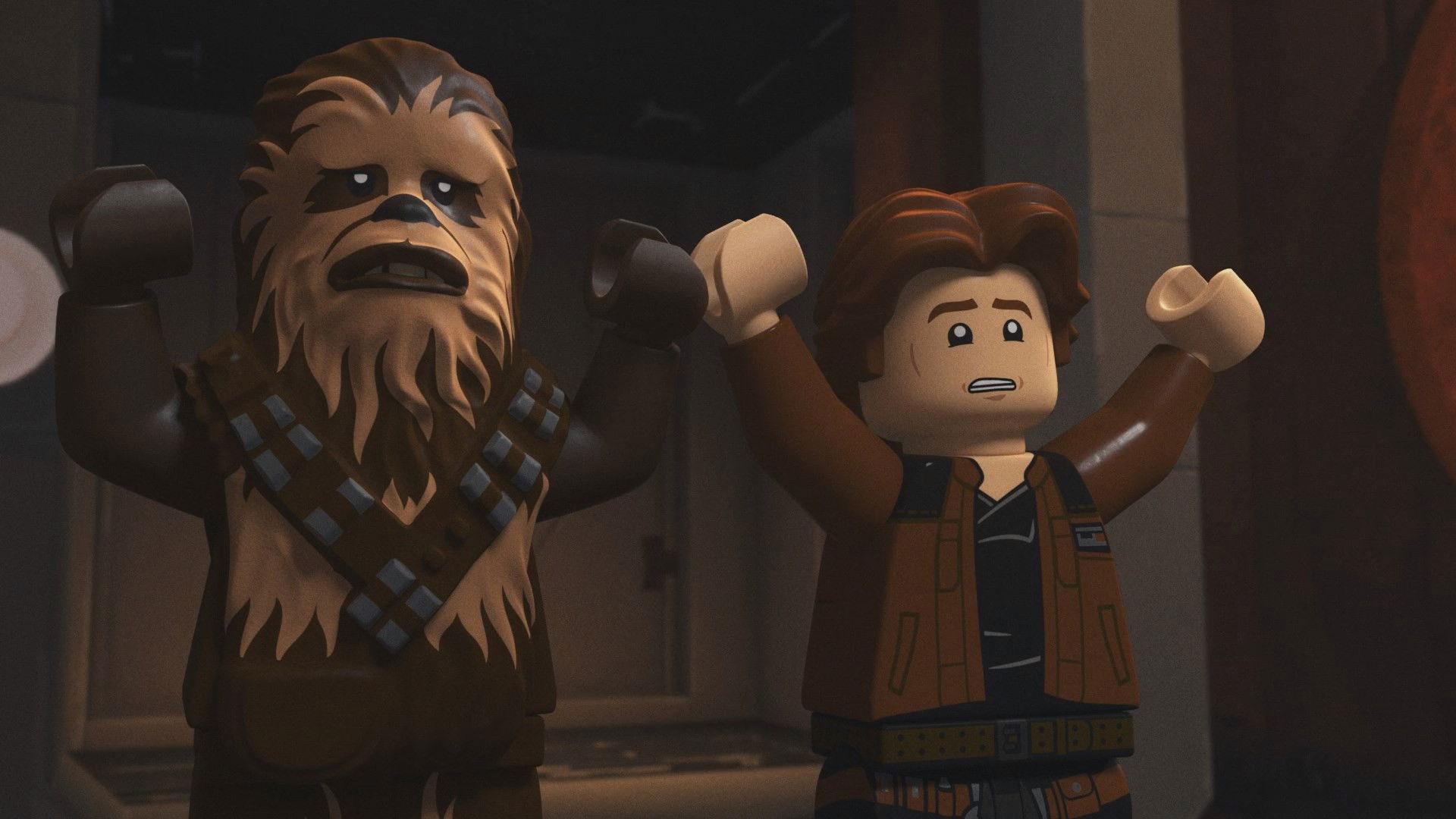 Still from Han and Chewie Strike Back