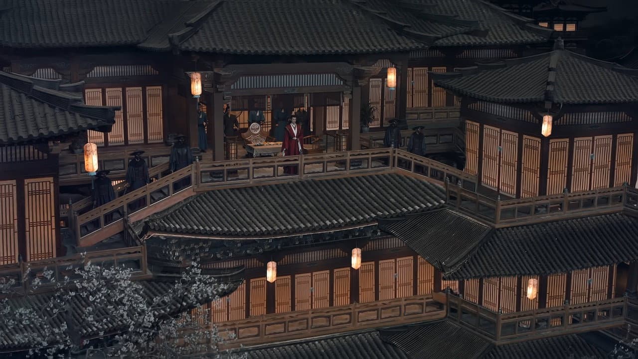 Still from Tianqi Assassins Descend on the Prince’s Mansion