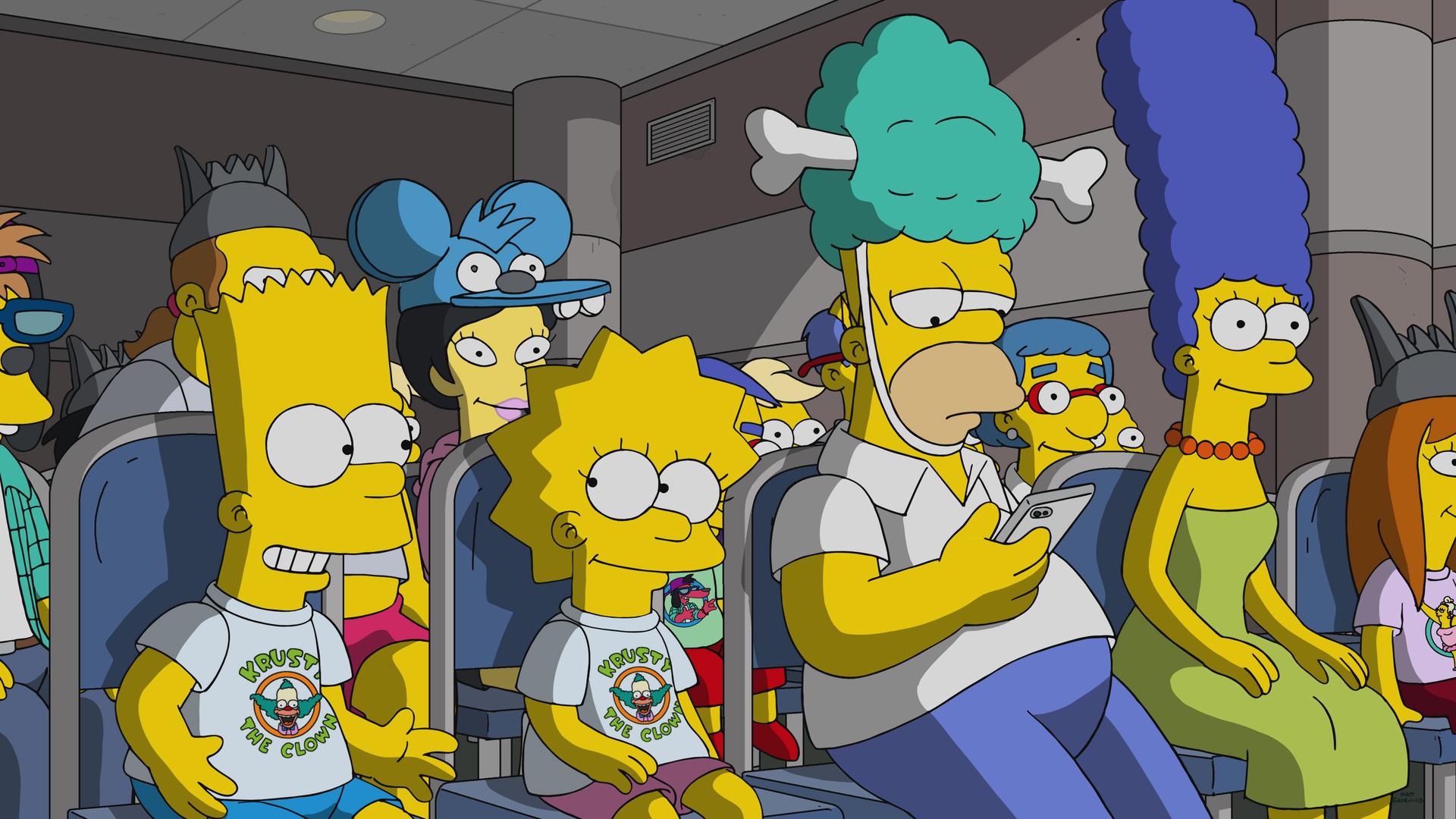 Still from Bart vs. Itchy & Scratchy