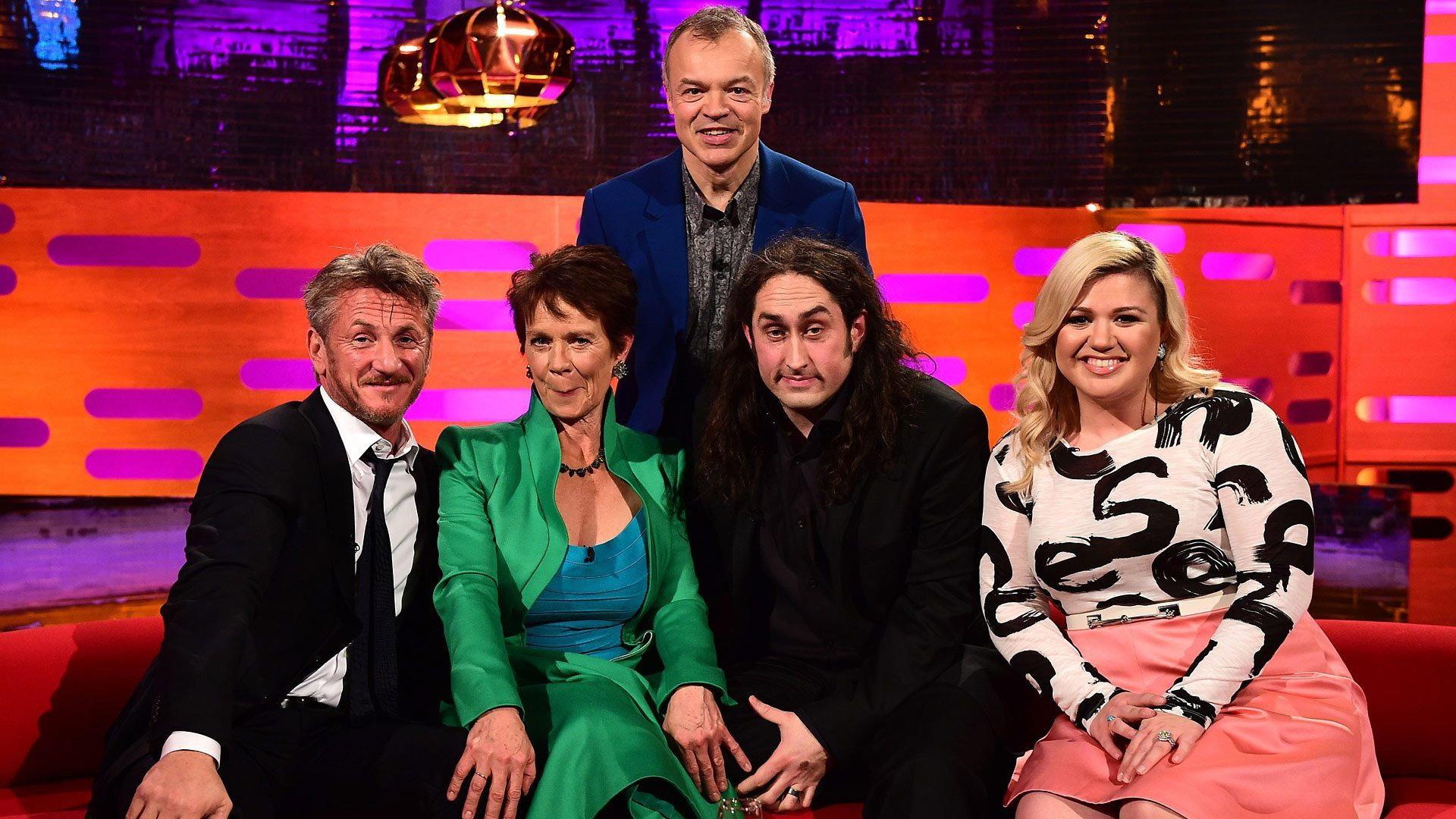 Still from Sean Penn, Celia Imrie, Ross Noble, Kelly Clarkson
