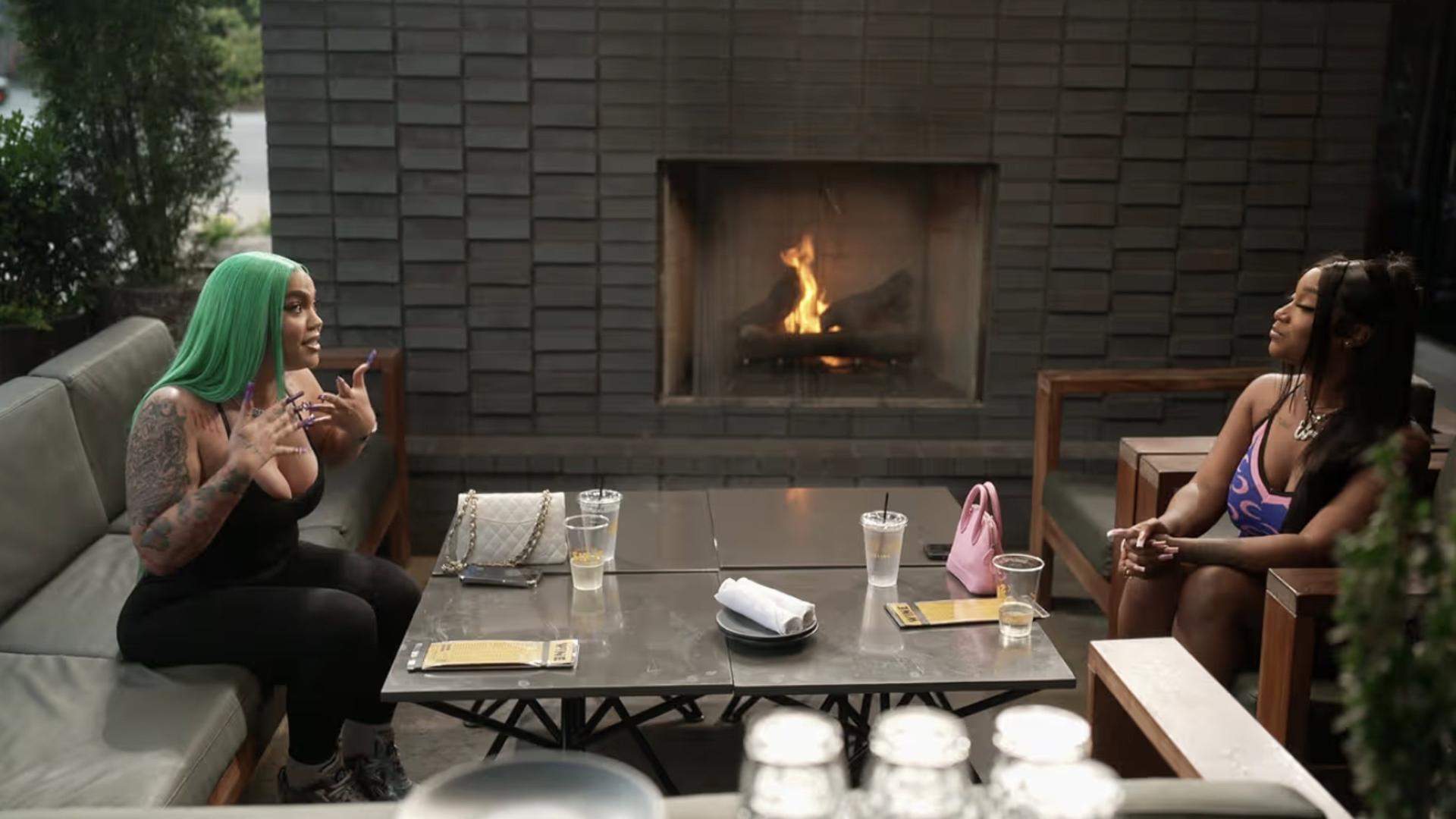 Still from Hot Tea, Wet Banks