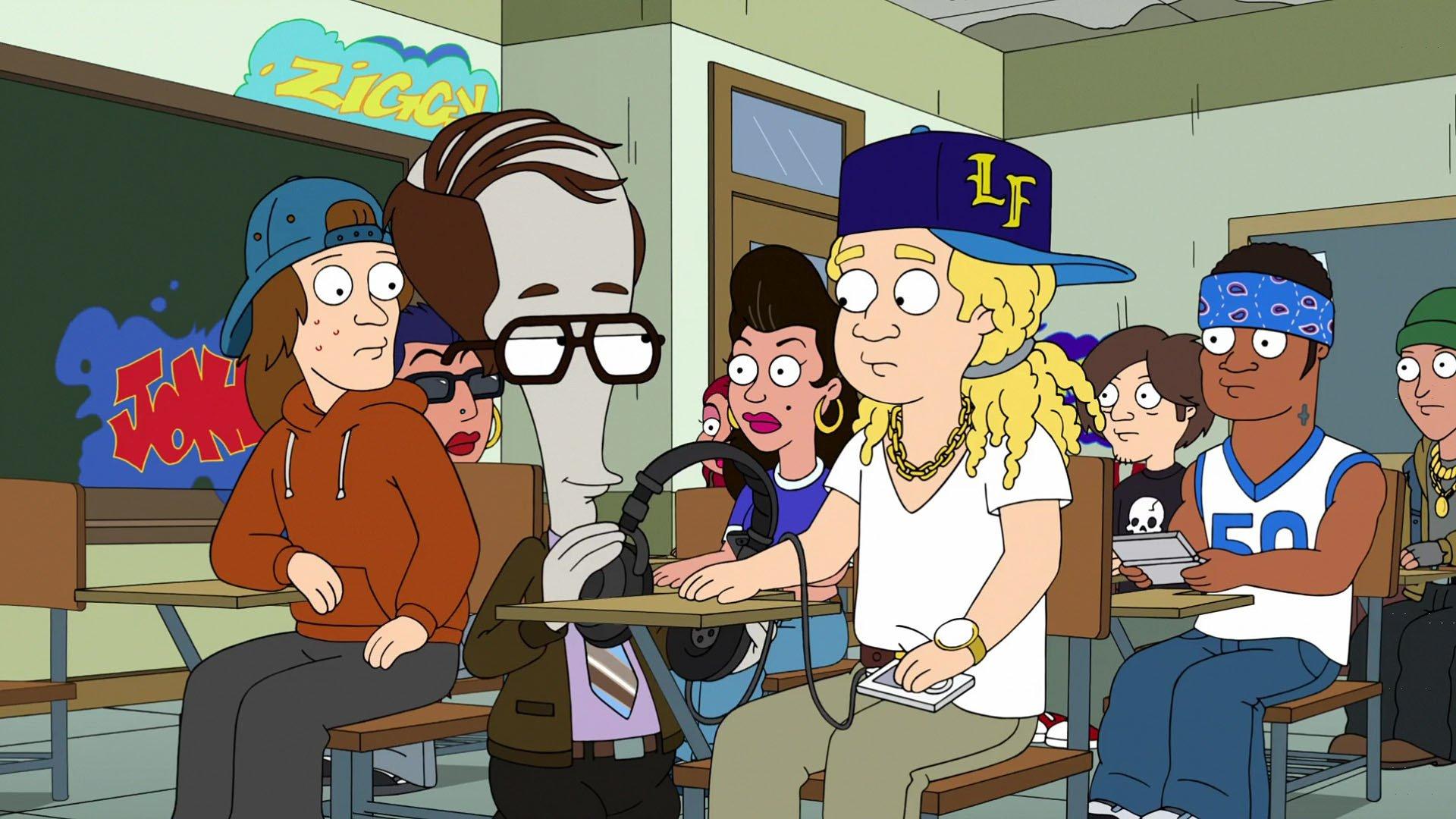 Still from Stan-Dan Deliver