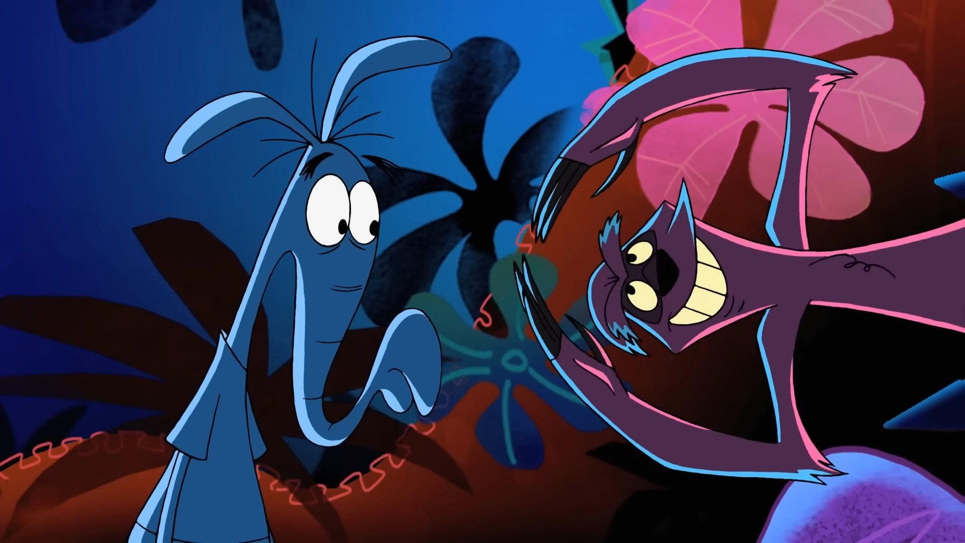 Still from The Aardvark's New Moves