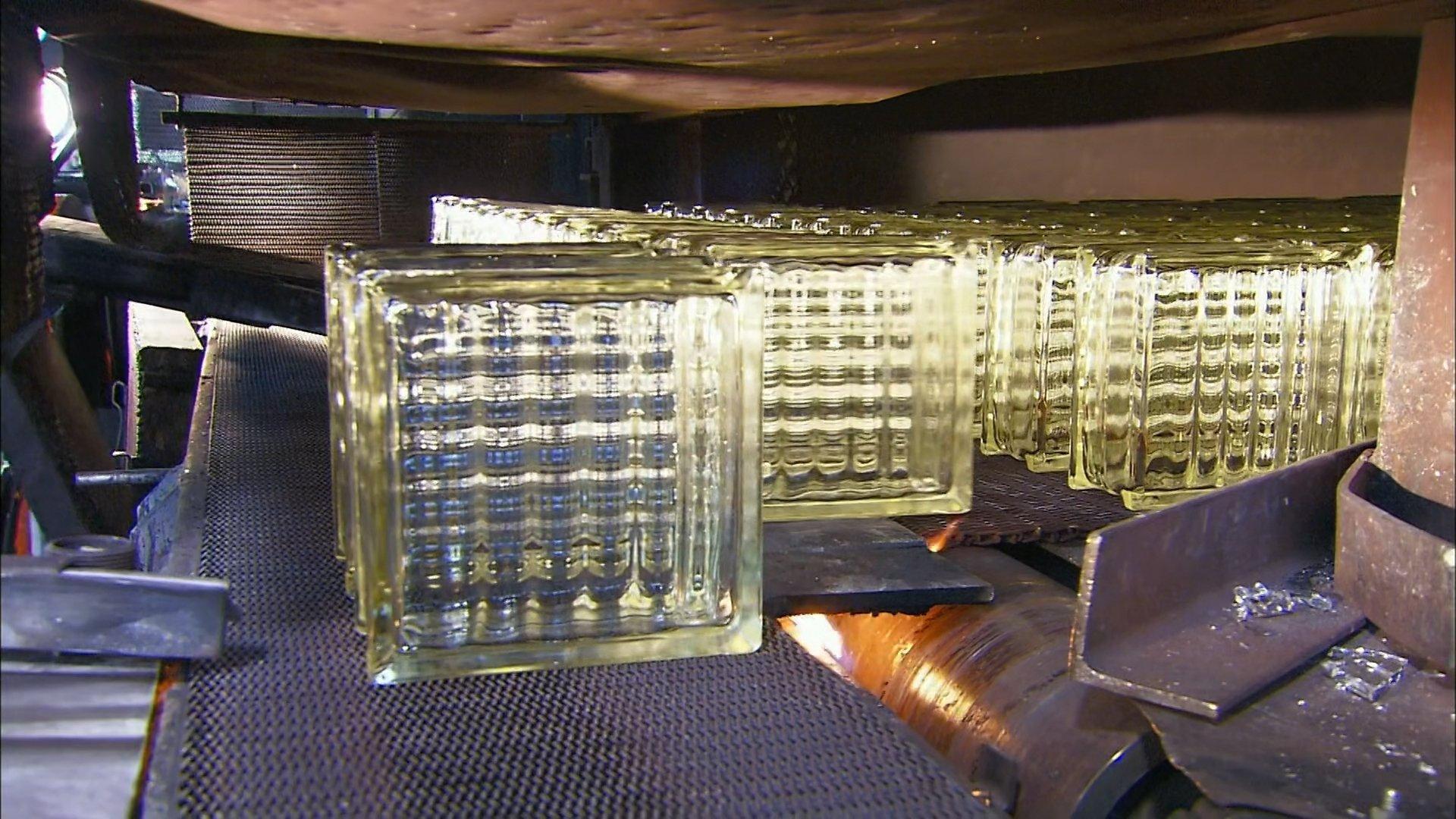 Still from Steel Shipping Drums, Police Whistles, Miniature Train Wagons, Glass Blocks