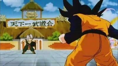 Still from Trunks vs. Goten