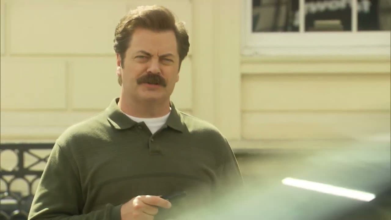 Still from Parks and Recreation in Europe: Tourists