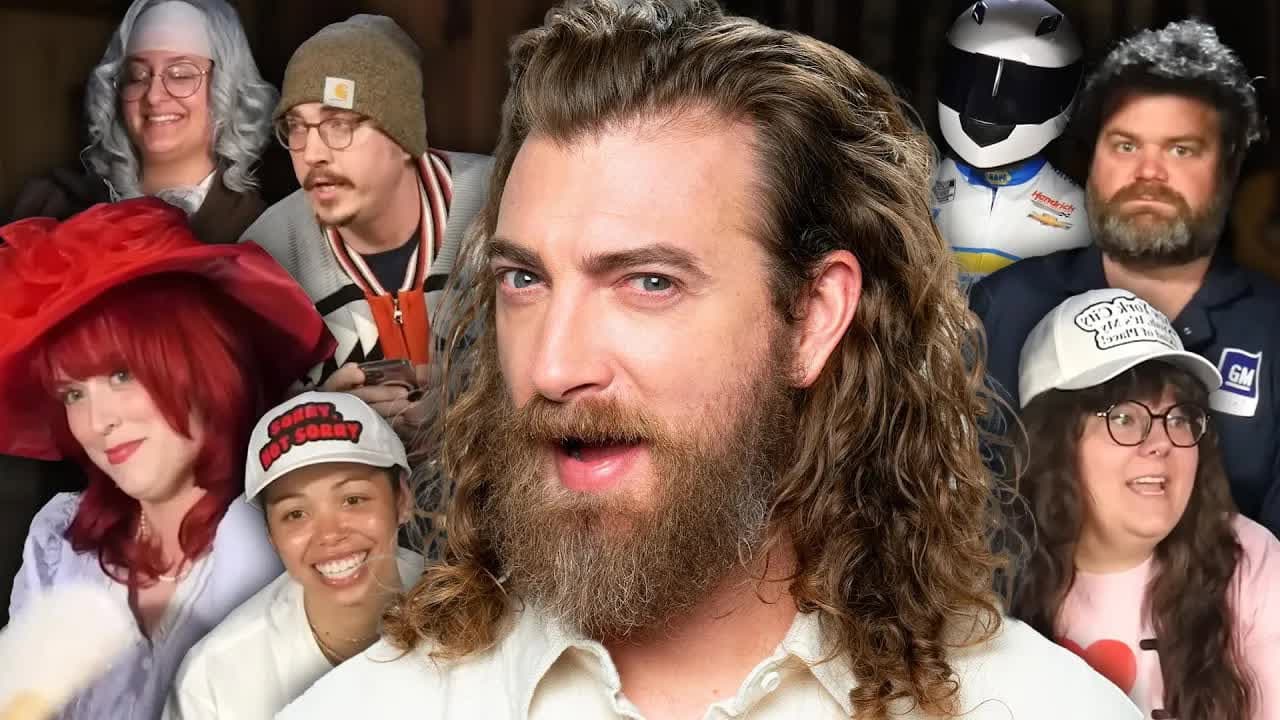 Still from Rhett & Link vs. Mythical Crew (Marathon)