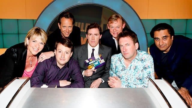 Still from Fern Britton, Richard E. Grant, Sanjeev Bhaskar, Martin Clunes