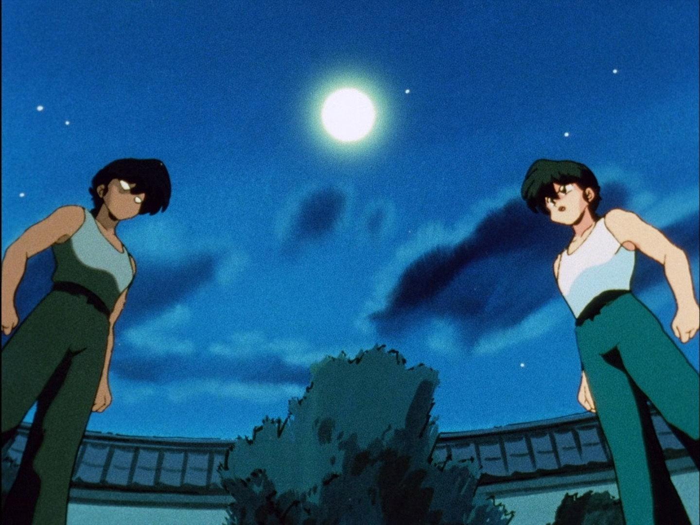 Still from Ranma Versus Shadow Ranma!
