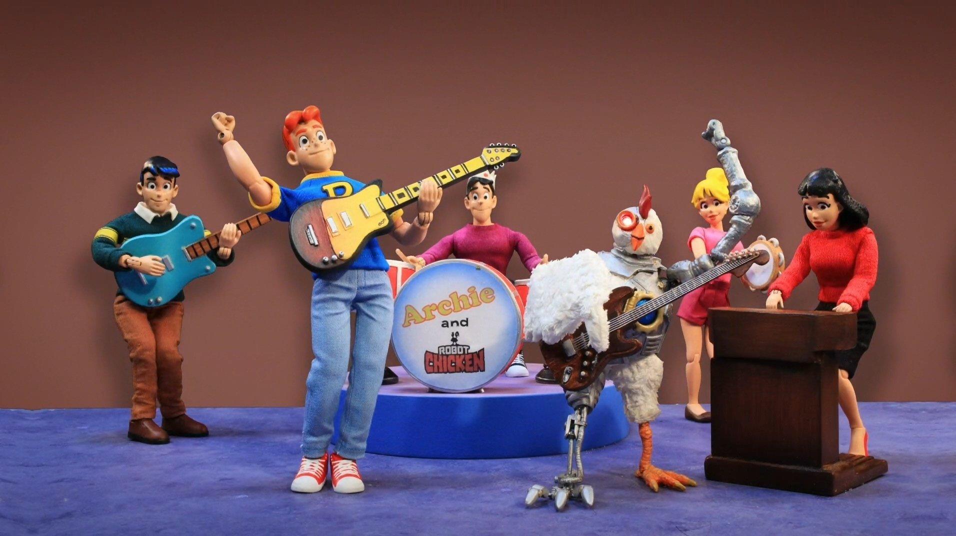 Still from The Bleepin' Robot Chicken Archie Comics Special